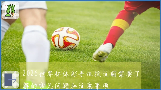 2026世界杯体彩手机投注前需要了解的常见问题和注意事项